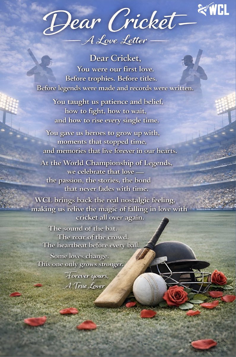 World Championship Of Legends tweet media