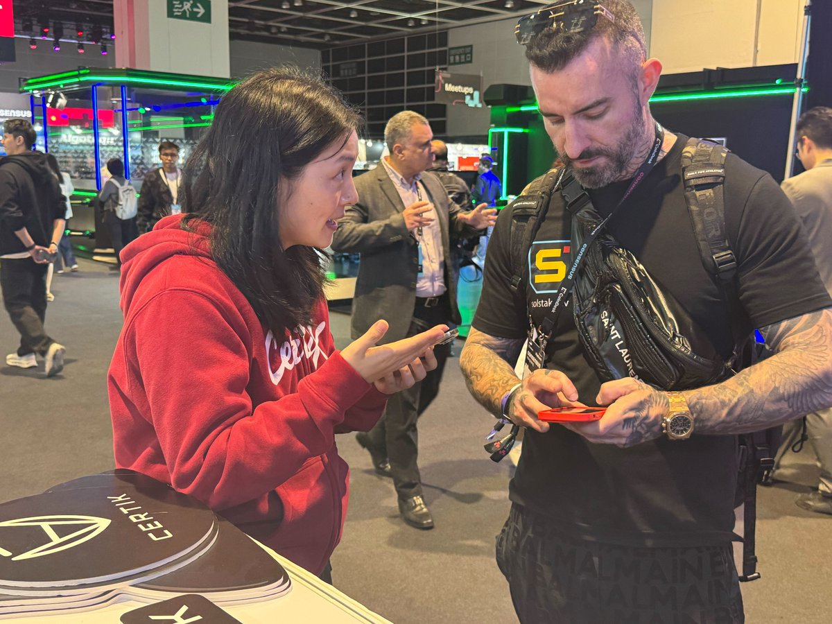 CertiK's tweet image. A big thank you to everyone who stopped by the CertiK booth at @consensus_hk 🙌

It was great connecting with builders, founders, and Web3 enthusiasts throughout the event. We appreciate the conversations and energy you brought.

If we missed you — our DMs are open.🛡️