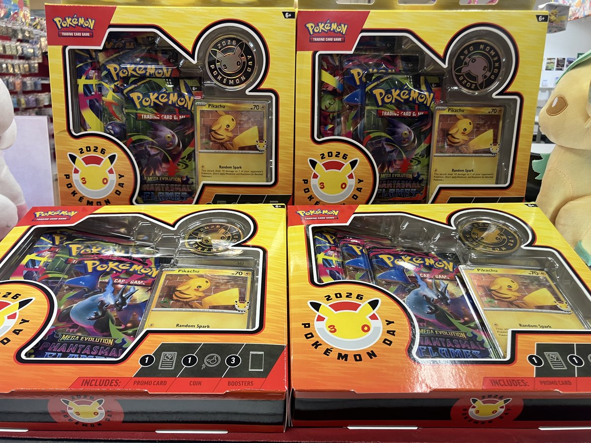 ⚠️争奪戦注意⚠️ ポケモンデイ 2026 コレクションBOX 30周年記念