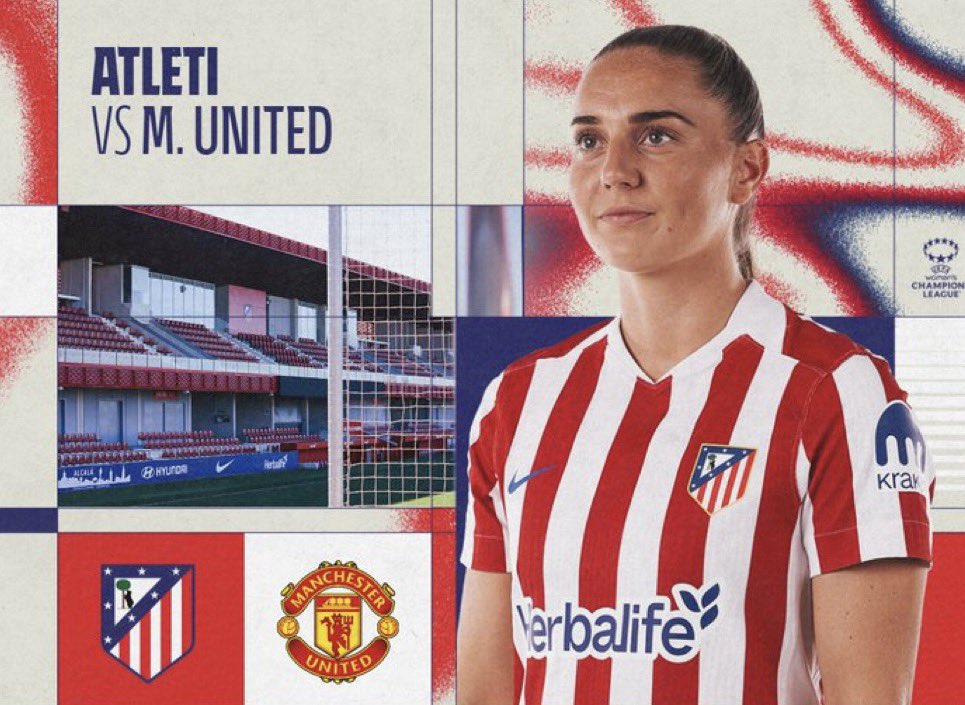 rojiblancasATM's tweet photo. ⚽️🏆 Gran día de nuestro color, el rojiblanco. En casa @Atleti #AtletiBarça de Copa y @AtletiFemenino #AtletiManchester d Champions #NuncaDejesDeCreer 🙌🏻 Honor a los presentes en Metropolitano y Alcalá y a aquellos q desde cualquier rincón del mundo laten x nuestros equipos ❤️🤍 https://t.co/vhY2bL3Akd