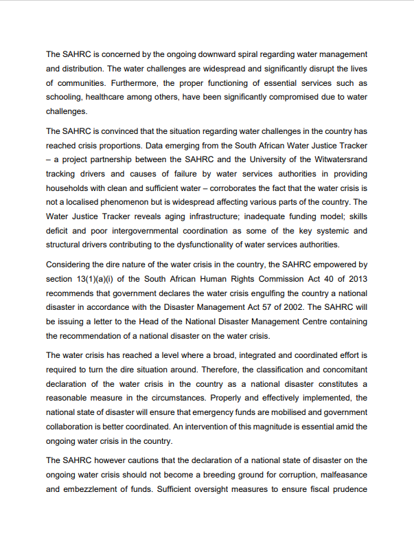 SAHRCommission tweet media