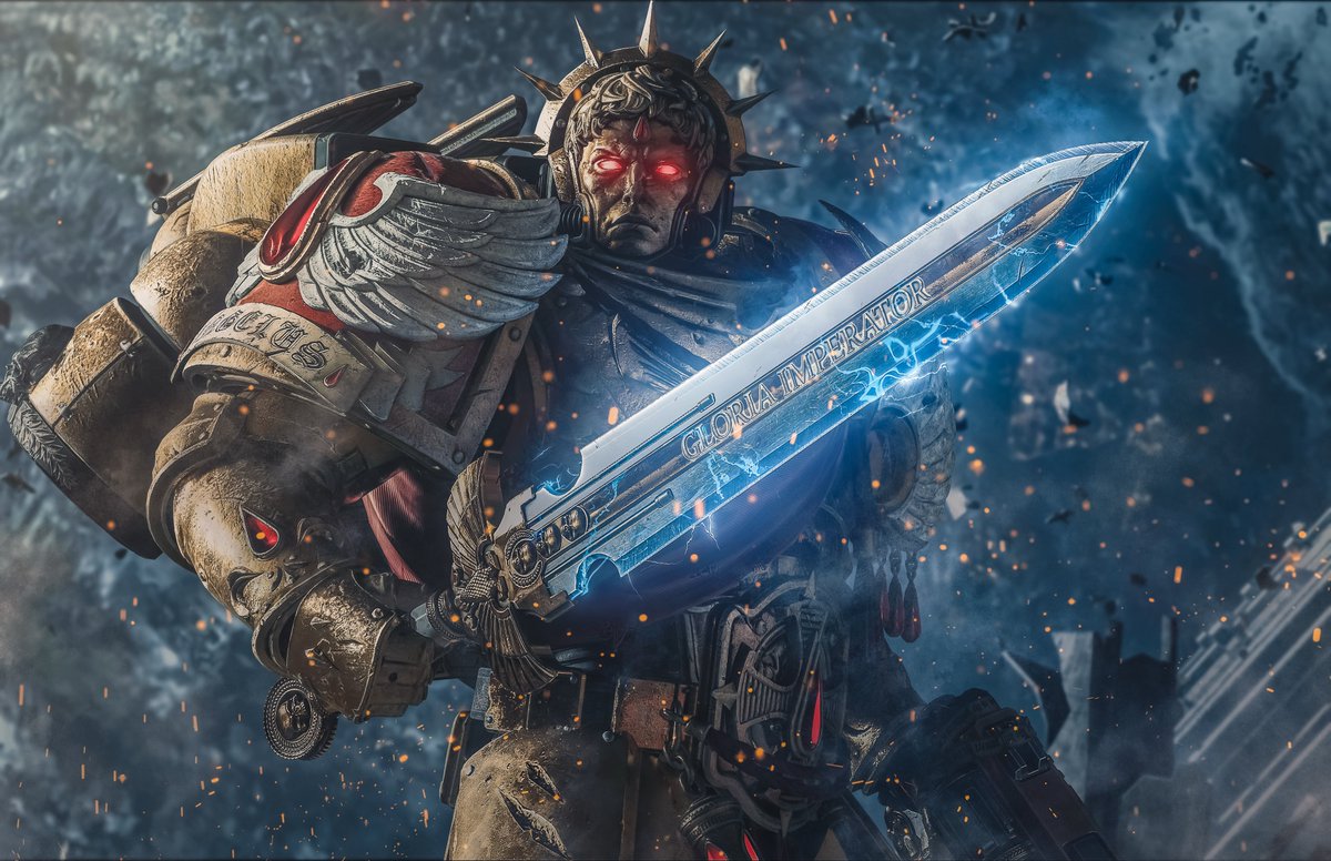 "I am mercy when my people need it most, and I am death to their enemies".

<a href="/Focus_entmt/">Focus Entertainment</a> 

#WarhammerArt #WarhammerCommunity 
#VPWorld #VPGamers 
#ThePhotoMode