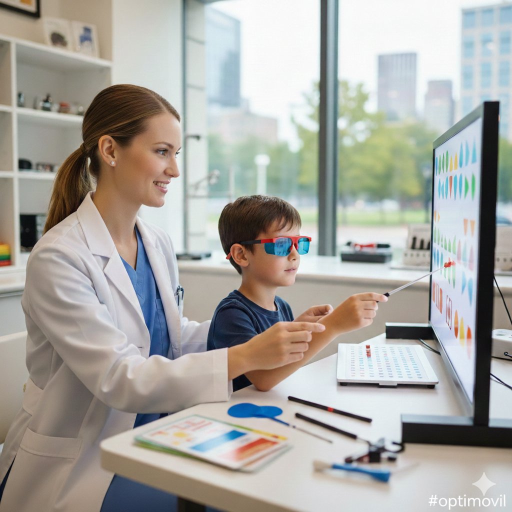 La #terapiavisual es mucho más que simplemente "hacer ejercicios para los ojos".
Es un programa de entrenamiento personalizado para el cerebro y los ojos, diseñado para corregir problemas de procesamiento visual que las gafas a veces no pueden solucionar por sí solas.