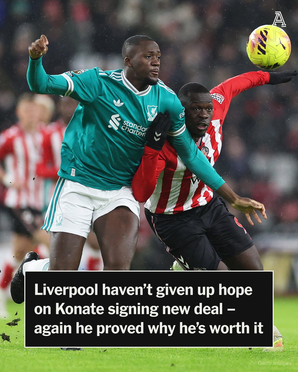'There was a period before Christmas when the prospect of Ibrahima Konate leaving Liverpool on a free this summer would have been greeted with a collective shrug among the fanbase.

As his contract stand-off rumbled on, the France international’s form nosedived.

But the former