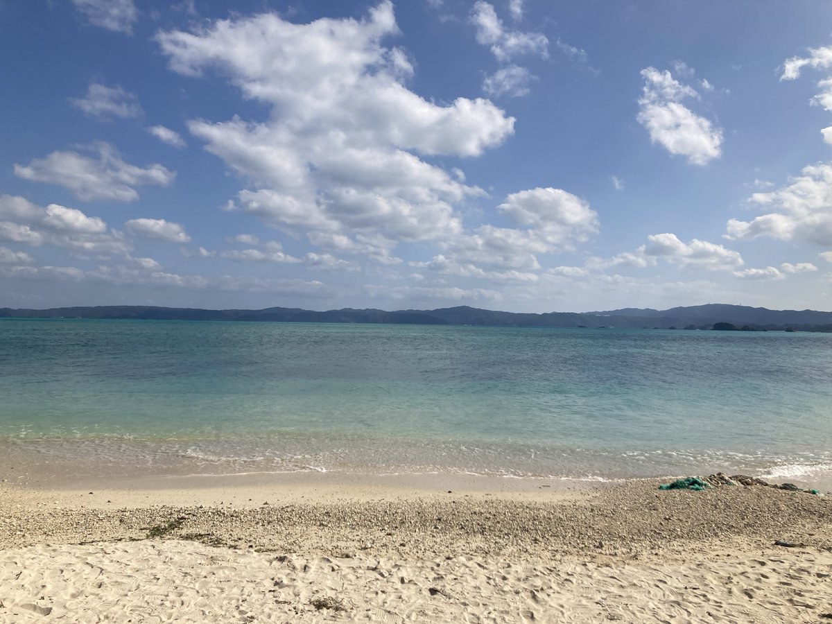 古宇利島行ってきたよ〜🏝️海めっちゃ綺麗だゾ！