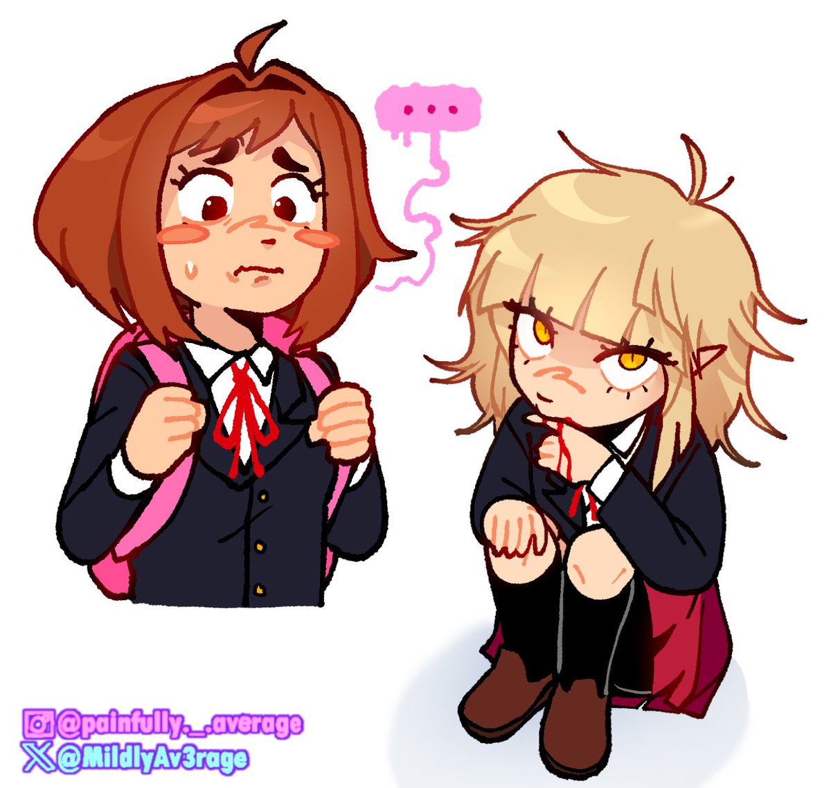 Re-draw porq me gustó mucho ese dibujito jijis
#MHA #BNHAfanart