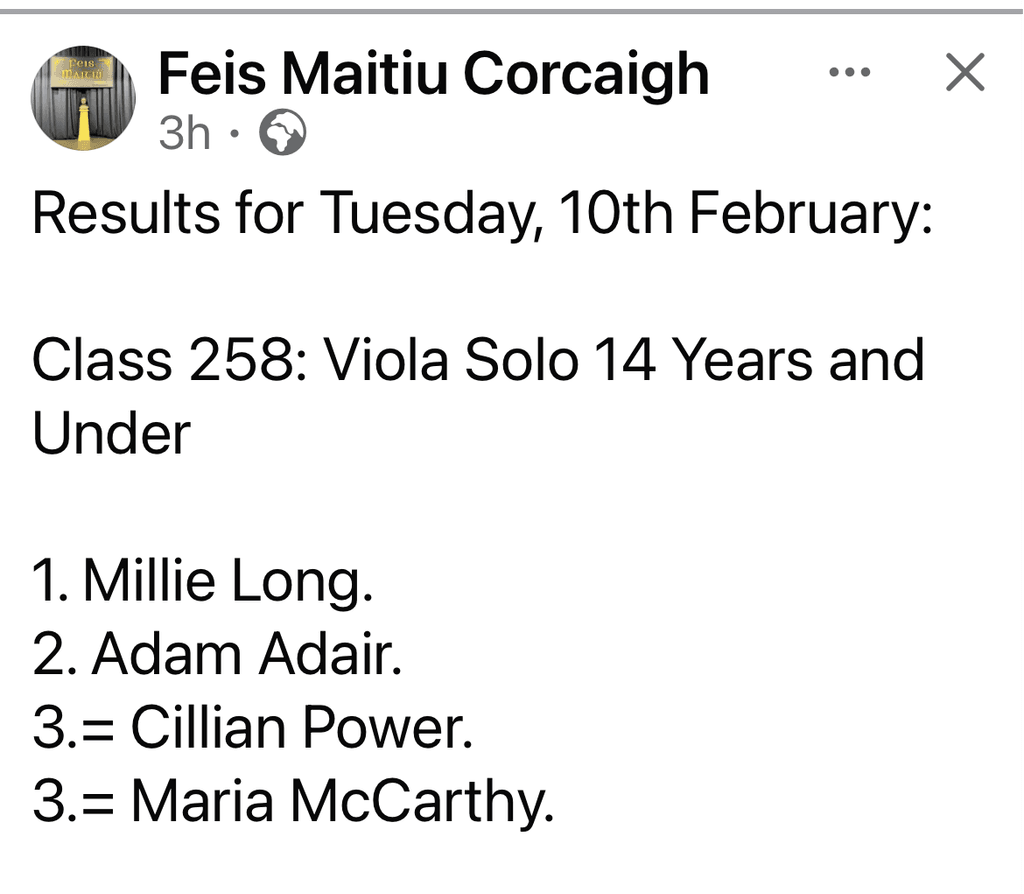 Rochestown College tweet media