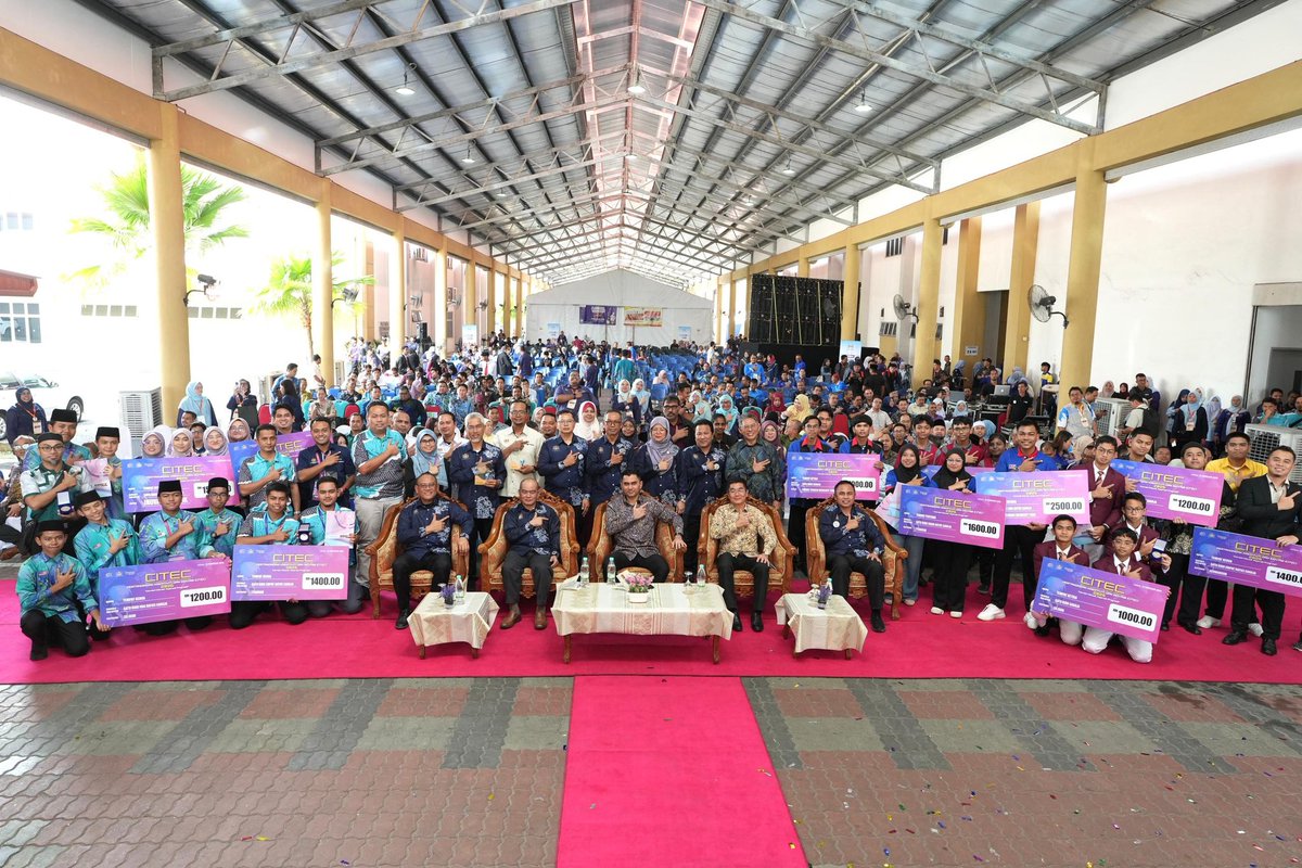 KESUMA Bersama Rakyat perkukuh TVET &amp; inovasi di Zon Utara!

CITEC 2026 rekod 376 penyertaan, 340 projek ke akhir libatkan automasi, ICT, aeroangkasa &amp; tenaga. Platform sehenti dekati rakyat, pacu mobiliti sosioekonomi selari #MalaysiaMADANI &amp; RMK-13.

#KESUMA #JTM #CITEC2026