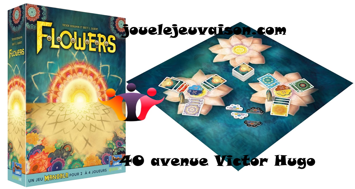 JVaison's tweet photo. Bonjour à toutes et à tous !
Aujourd’hui on va parler de Flowers mandala !
Adeptes des mandalas, de 2 à 4 joueurs et dès 10 ans pour 30 minutes, obtenez-en la majorité pour gagner!
Plus d’infos : https://t.co/Mzh5VuLy4T
Bonne journée et bon jeu ;) https://t.co/x9OqUmd9dh