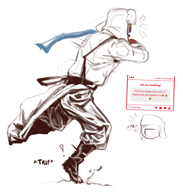 swuyrus's tweet photo. strawpage thing
#CountryHumans
#countryhumansrsfsr
#countryhumansrussia
#countryhumansussr https://t.co/oBfLJNQs5q