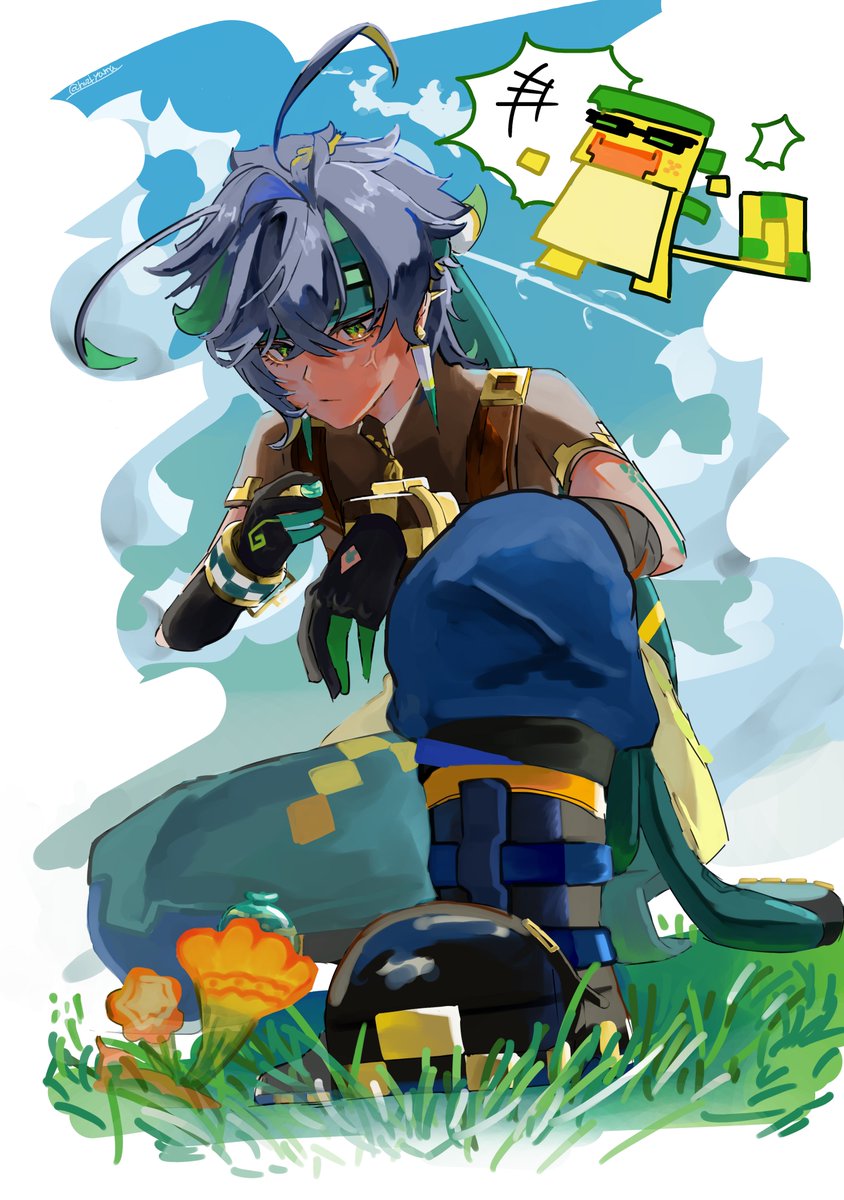 Kin Nichi #kinich #GenshinImpact #キィニチ