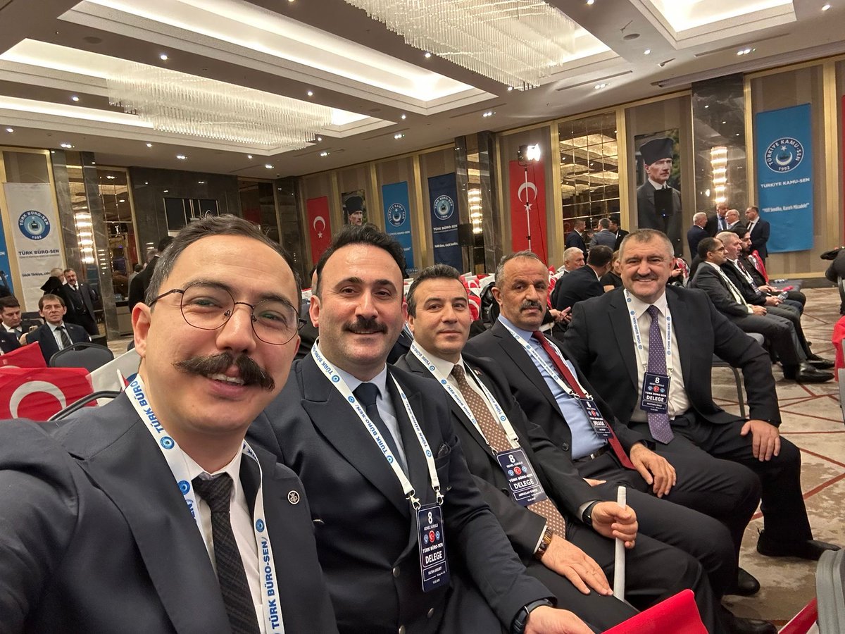 Türk Büro-Sen 8. Olağan Genel Kurulumuza İstanbul 11 Nolu Şube olarak katılım sağladık ve üyelerimizin sesi olduk. Var olsun Türk Büro -Sen 👏
<a href="/akkurt_fatih/">Fatih AKKURT</a> <a href="/TurkesGuney/">Türkeş Güney</a> <a href="/TurkBuroSenGM/">Türk Büro-Sen</a>