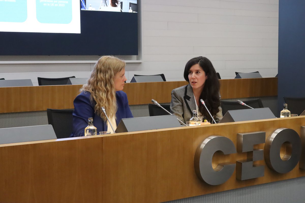 CEOE_ES's tweet image. 📍Celebramos la IV Jornada ‘Reto empresarial frente a la economía circular de los #envases’♻

Prioridades ante los retos de la entrada en vigor del Reglamento europeo de envases📝

CEOE ha logrado el #consenso de toda la cadena de valor del envase➡ceoe.es/es/ceoe-news/s…