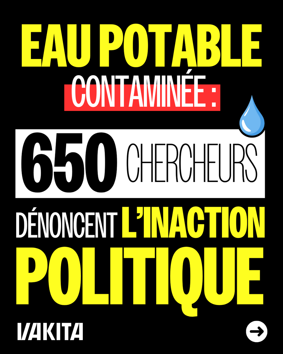 Eau potable contaminée : 650 scientifiques dénoncent l’inaction des politiques !

Alors que les alertes sur la qualité de l’eau potable se multiplient, plus de 650 chercheurs et cliniciens s’inquiètent des choix politiques qui engagent « directement et de manière préoccupante la