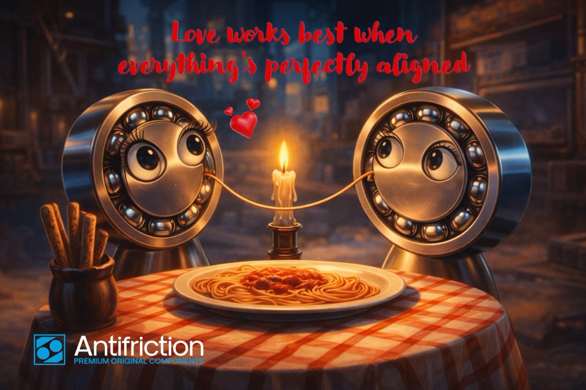 AFC_Components's tweet image. Looking for a perfect match this Valentine's Day? 💘

Find your perfect partner in reliability here: bit.ly/4buwFpG

#EngineerHumour #SKF #BearingMaintenance #Antifriction #Valentines2026 #OptimiseUptime