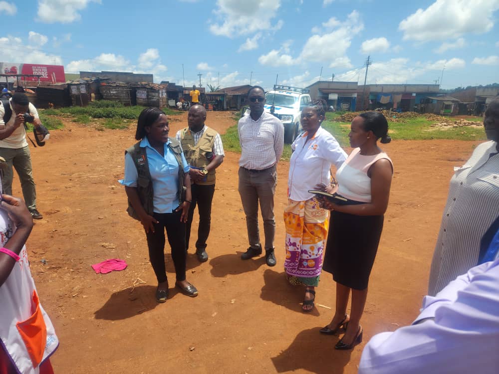 UNFPAUganda's tweet image. In Mukono on joint field visit with @FCDOGovUK, @MinofHealthUG, and partners—@PSIUganda, @MarieStopesUg, @DKT - under the #EMPOWER Private Sector Project, driving collaboration to expand access, improve quality and deliver sustainable private sector–led health solutions.