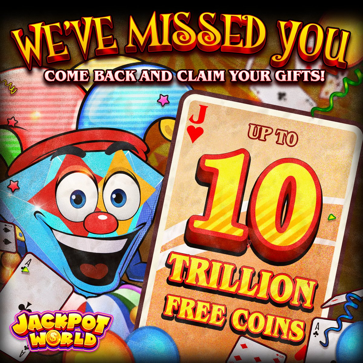 Jackpot World Casino tweet media