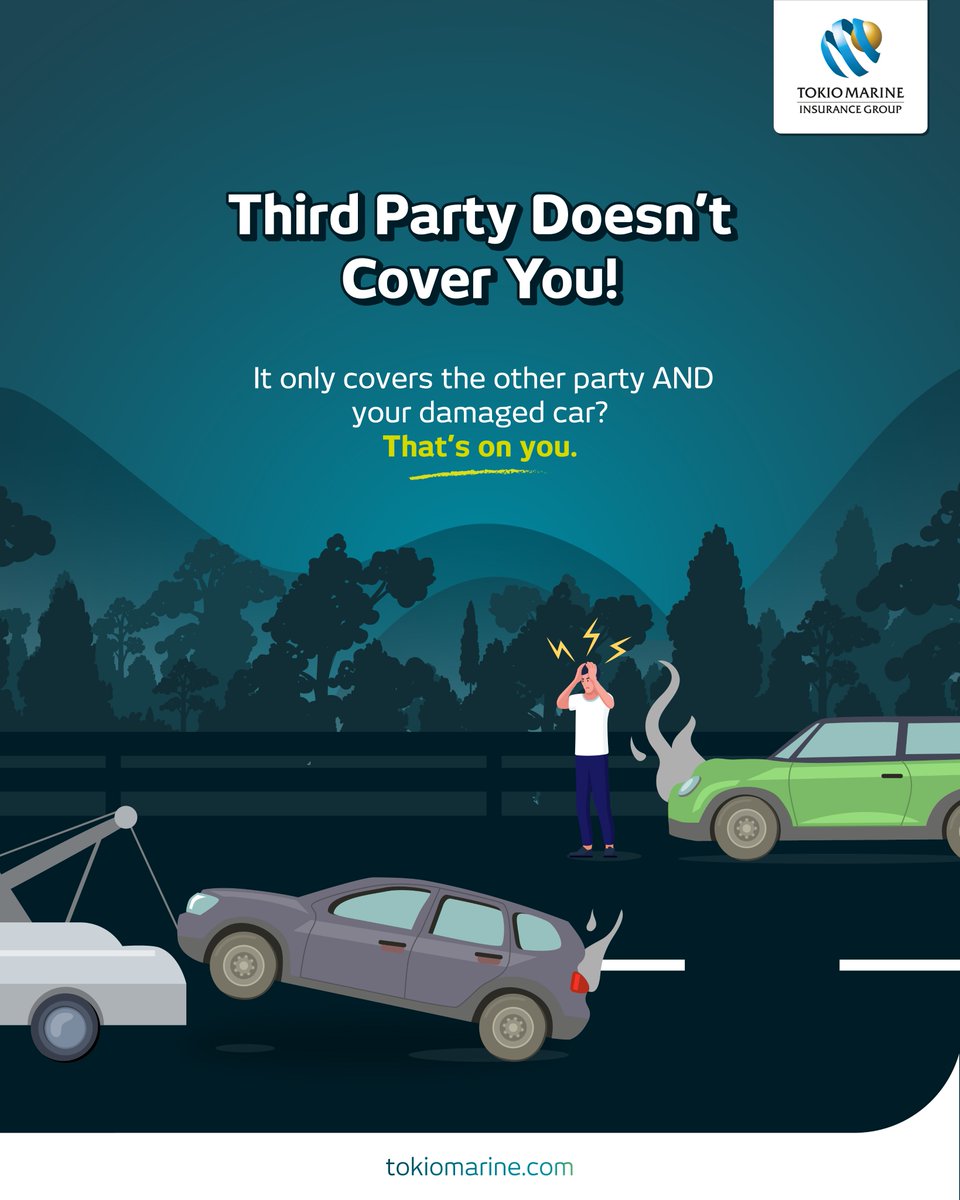 tokiomarine's tweet photo. Looking for motor insurance for your “buddy” but not sure which plan to choose? 

Each policy offers different coverage. Understand their differences, choose your most suitable plan wisely and protect yourself properly.

#TokioMarine #CarInsurance #ComprehensivePlan https://t.co/1fVWYBeNtd