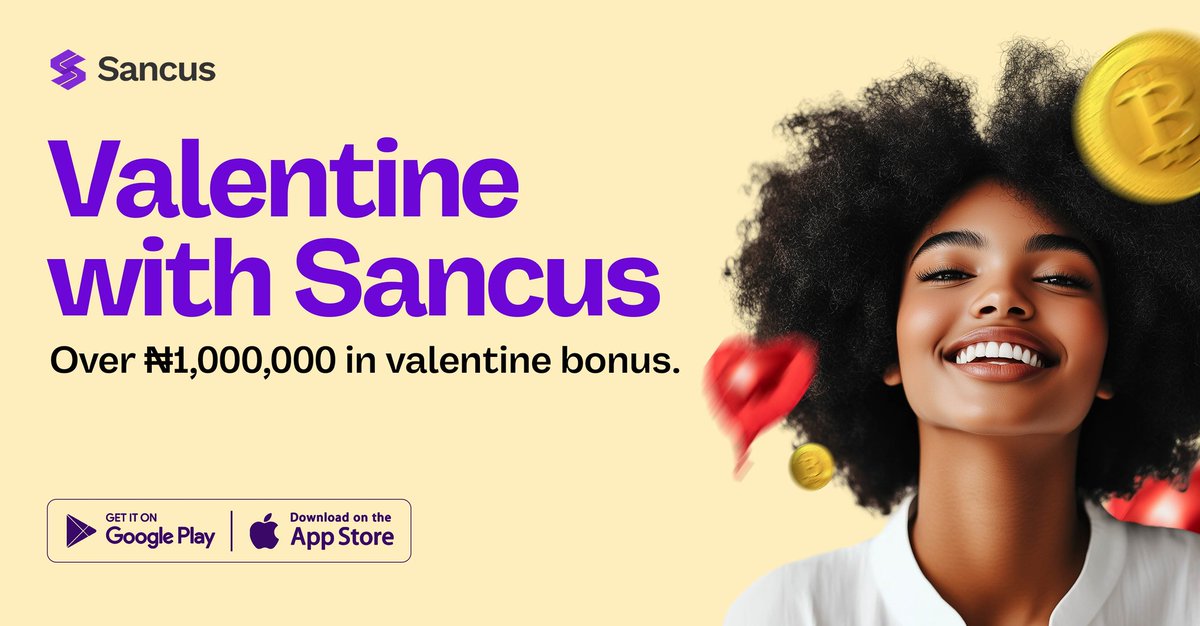 Let us be your Val! Simply complete a total transaction of $1,000 in gift card or crypto sales and get your share on Saturday.

Enjoy being a Sancian 💜