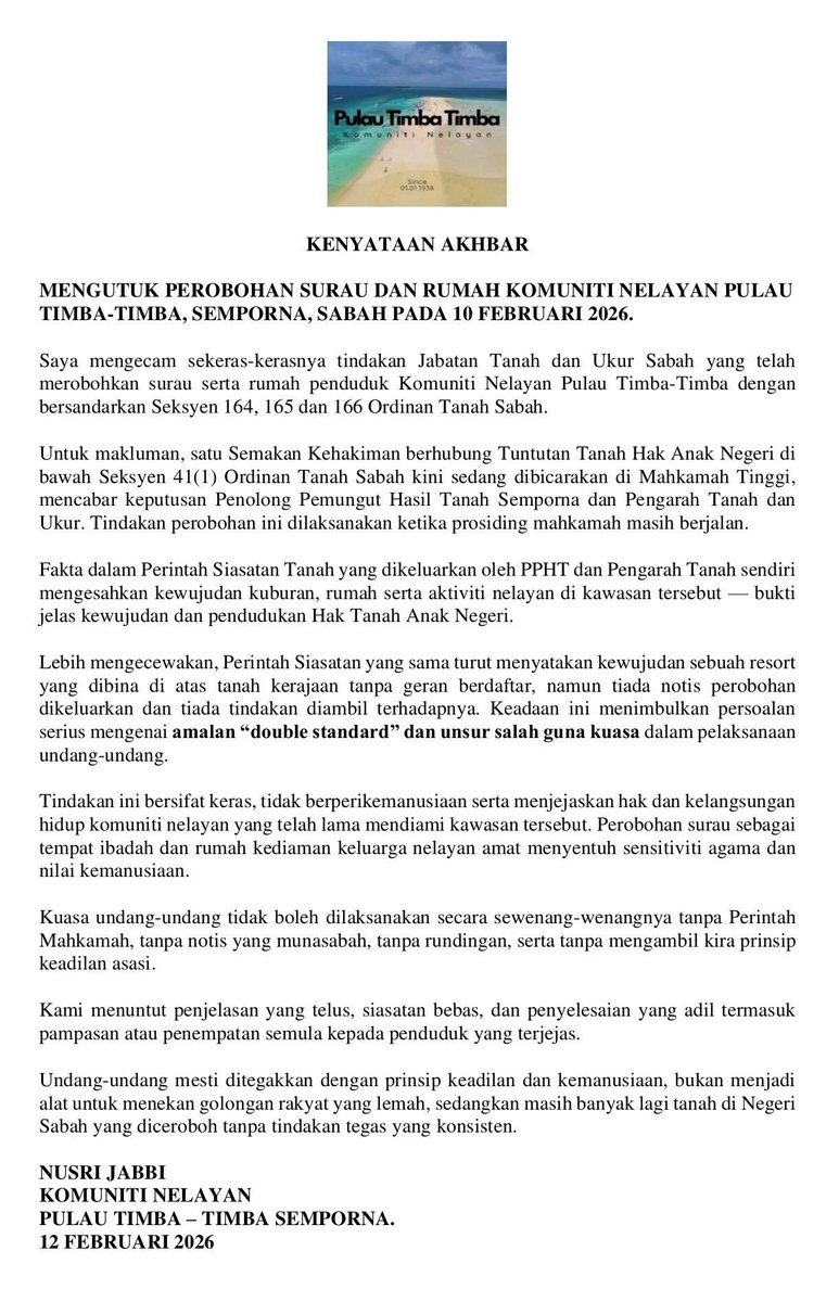 yapxiang 🔻 #PandangKeSabah tweet media