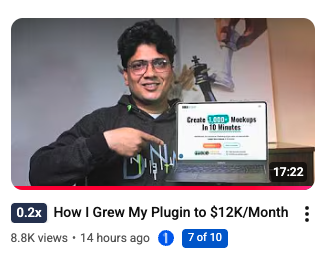 vikashkprajapat's tweet photo. I built a $12k/mo product using YouTube.  

Not viral videos.  
Search driven, pain-focused videos that convert.  

Over 5 years, 
I learned how to:  
• Find high-intent topics 
• Rank videos on Google 
• Turn views into recurring revenue  

I’m now building @TubeAlfred  with @rakeshreddy

A system to help founders :  
→ Identify videos that attract buyers 
→ Structure them for search 
→ Track YouTube as an acquisition channel  

If you want YouTube to bring customers consistently,  

follow here 👉 @TubeAlfred