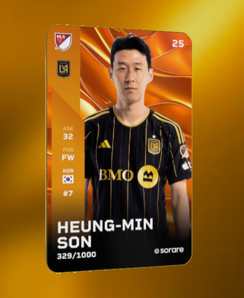 🎁 MLS Giveaway 🎁

Win this Limited Heung-Min Son card 🇰🇷

To enter:
• Follow
• RT
• Tag 3 friends 👇

Ends February 19 ⏳

Good luck 🍀 #Sorare #MLS
#Giveaway #SorareGiveaway #FantasyFootball #SorareCommunity #Web3Football