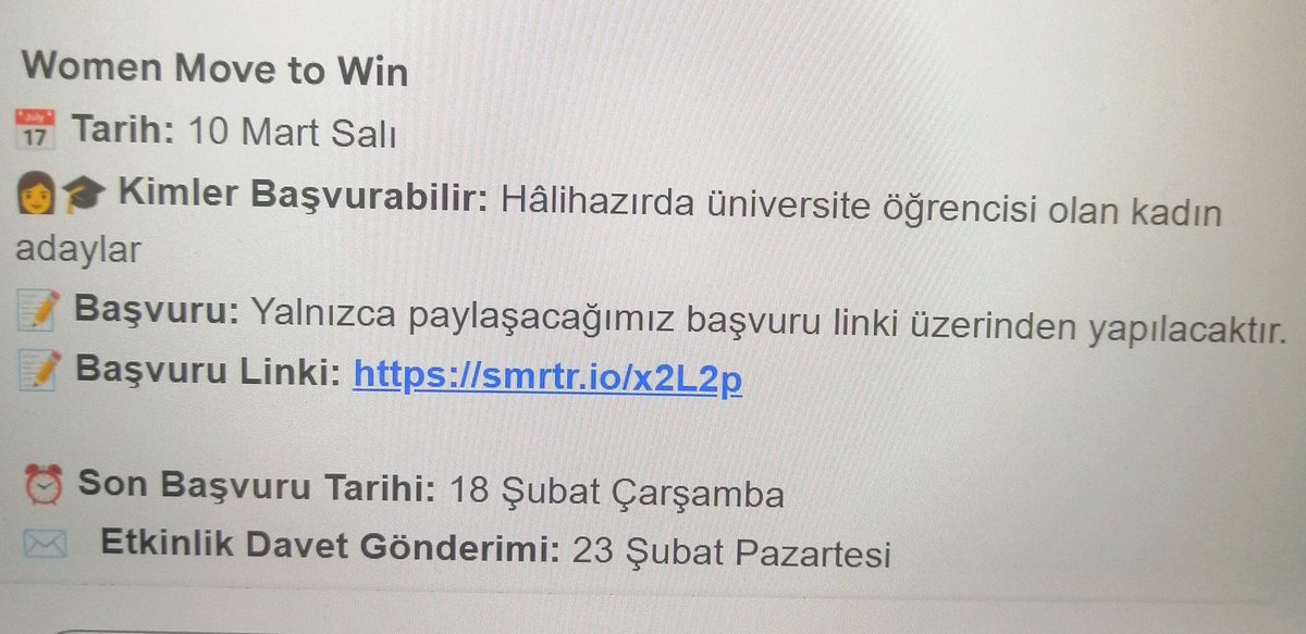 Bosch Rexroth firmasının kadın mühendislik öğrencilerine yönelik bir etkinlik,Kariyerine güçlü bir adım atmak isteyen tüm genç kadın yetenekleri bu ilham dolu buluşmaya davet ediyoruz. Başvuru Linki: smrtr.io/x2L2p
 <a href="/ancaglar/">Naci Çağlar</a> <a href="/BursaTeknikUni/">Bursa Teknik Üniversitesi (BTÜ)</a>