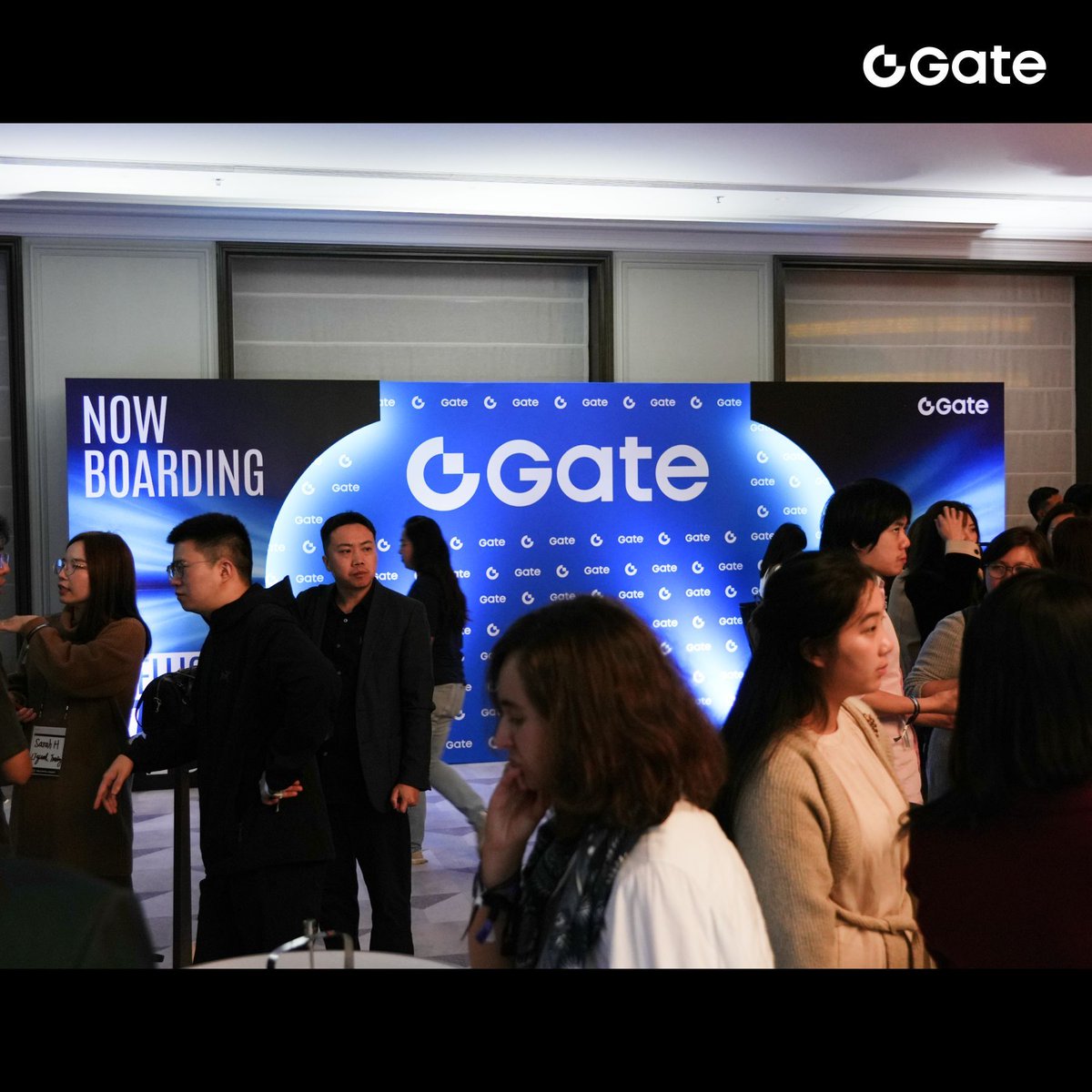 Gate tweet media