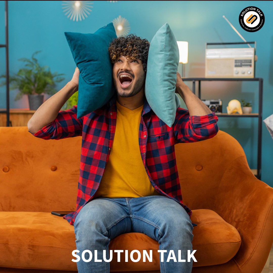 solutiontalkuk's tweet photo. Tomorrow we’re holding initial conversations in a neighbour dispute about loud music

At this stage, it’s about slowing things down - listening, understanding the impact &amp; exploring next steps

Early conversations lay the foundation for constructive dialogue

 #SolutionTalk https://t.co/SWOcTur42y
