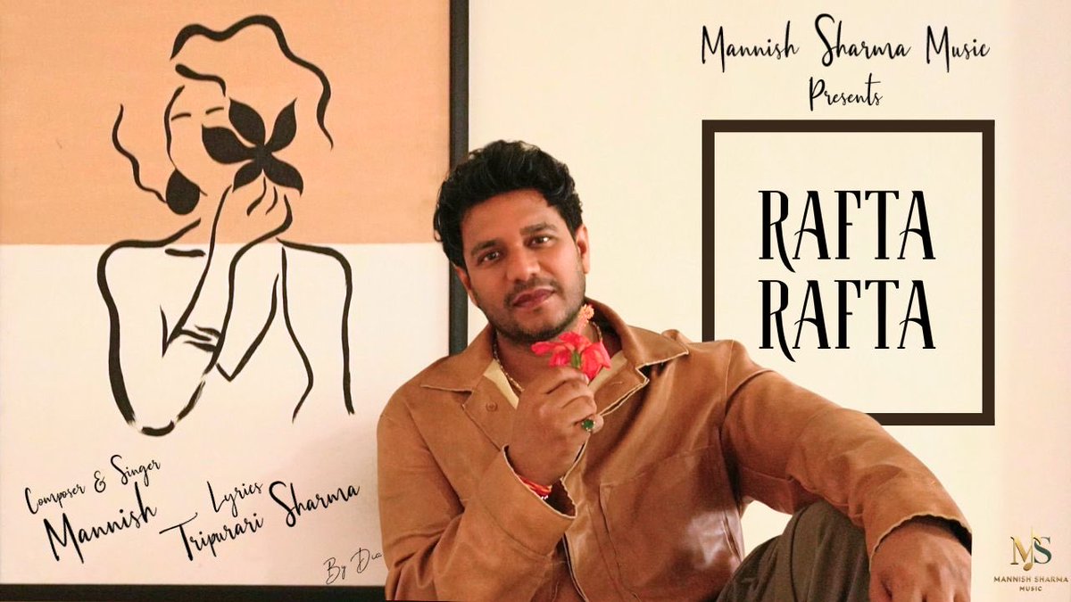 SoulMantras's tweet photo. Rafta Rafta | Official Music Video | Mannish Sharma | Tripurari Sharma https://t.co/mDssOoszd8 via @YouTube #ValentinesDay #LoveSong #ValentinesDay2026 #Romance https://t.co/oVcgao3Cmm