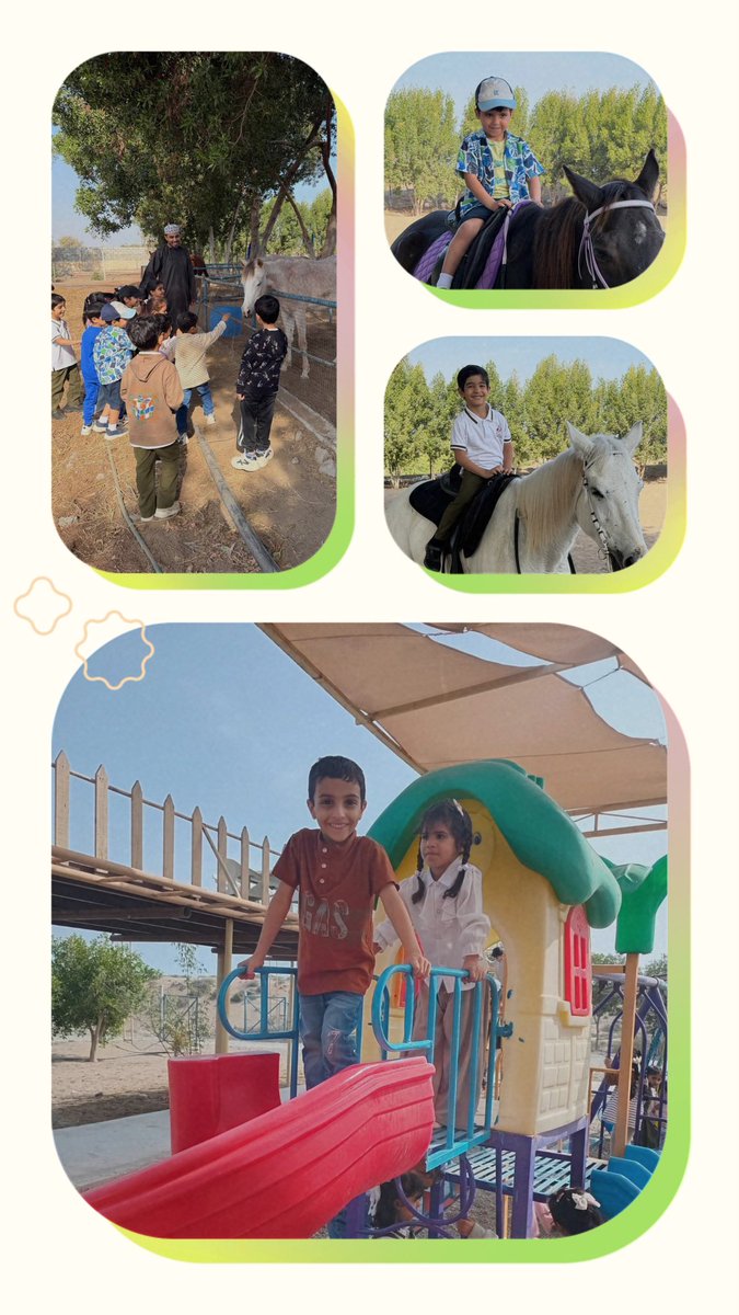 abnaoman's tweet photo. تزامنًا مع وحدة الحيوانات ،، نفذَّت المدرسة رحلة تعليمية ترفيهية للطلبة إلى اسطبل المجد للخيول ..
#فعاليات_تعليمية_شمال_الباطنة https://t.co/G7DcyiUXk6