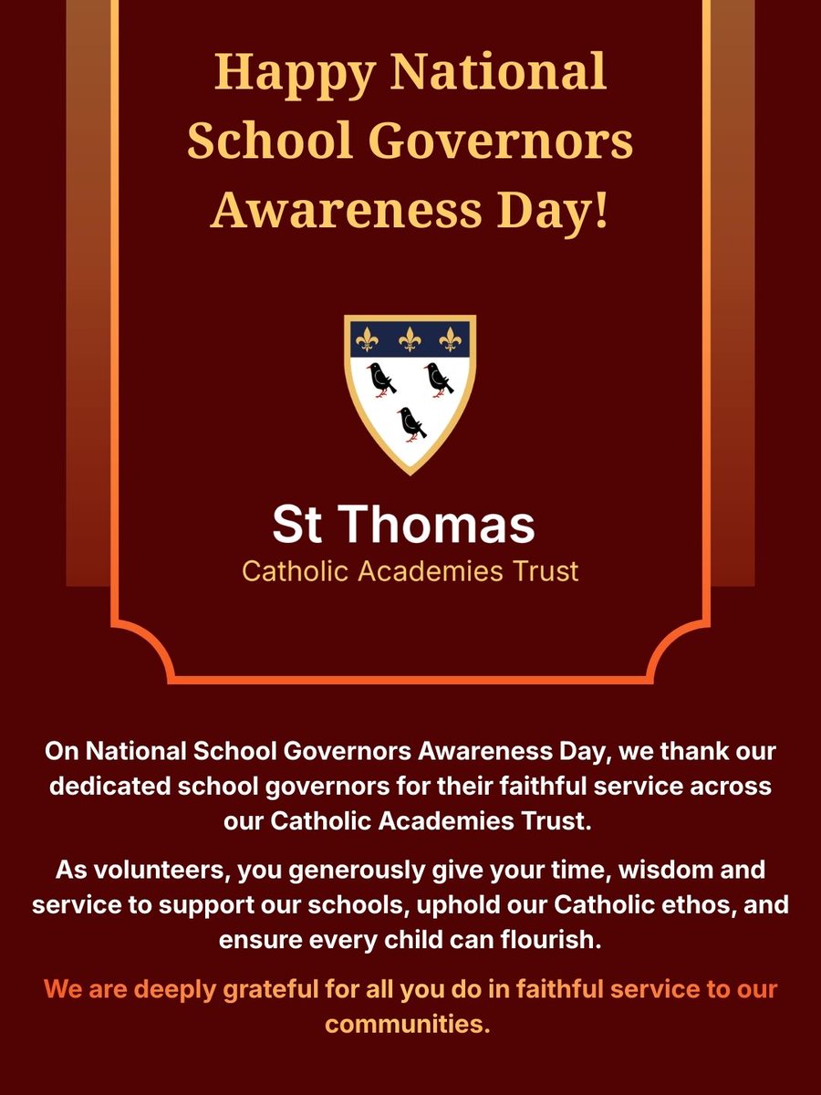 St Thomas Catholic Academies Trust tweet media