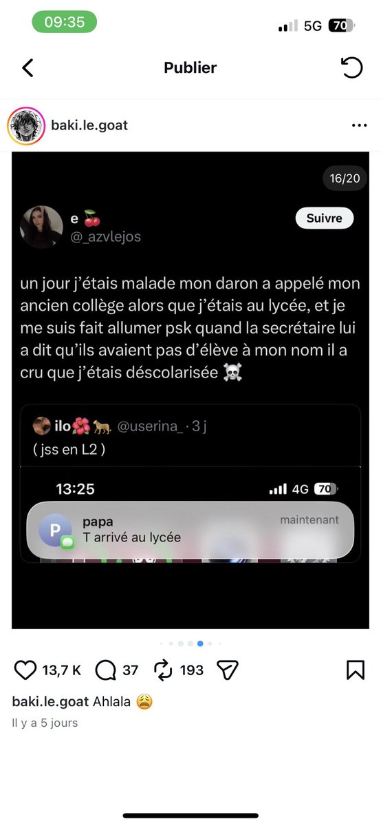 MMDRRR je fais quoi sur insta moi????