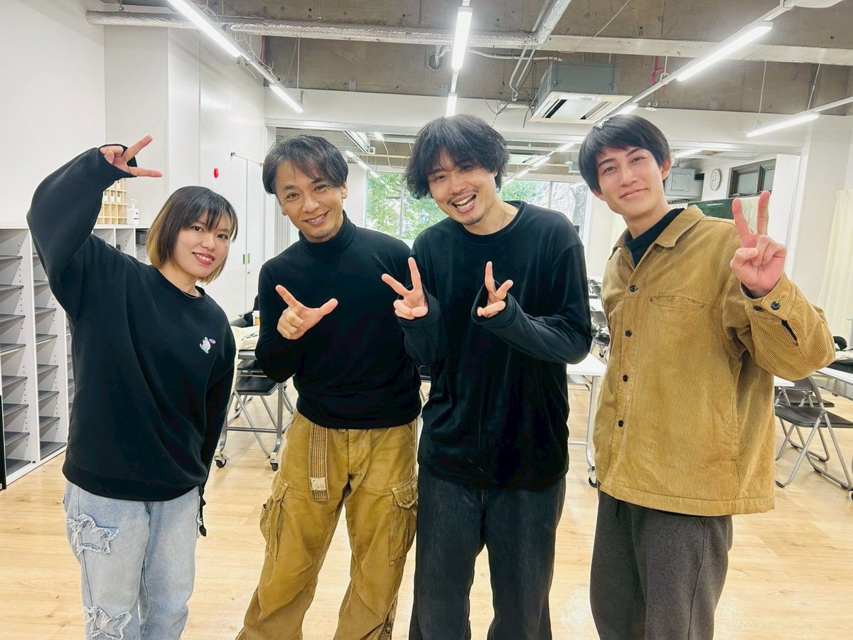 chitobe_se's tweet photo. 朝から稽古してきた。
プライムツリー赤池で演る演劇。
どれだけの方々が足を留めて観て下さるか表現力が試される一発勝負！
2/18(水)19時くらい〜
応援よろしくお願いします！
観劇無料です。

稽古の後、『麺屋 聖(kiyo)』の淡竹を食べましたし美味かったし。

#横川結城
#山口れいと
#井尻あかり https://t.co/HQ8XB3ZdbD