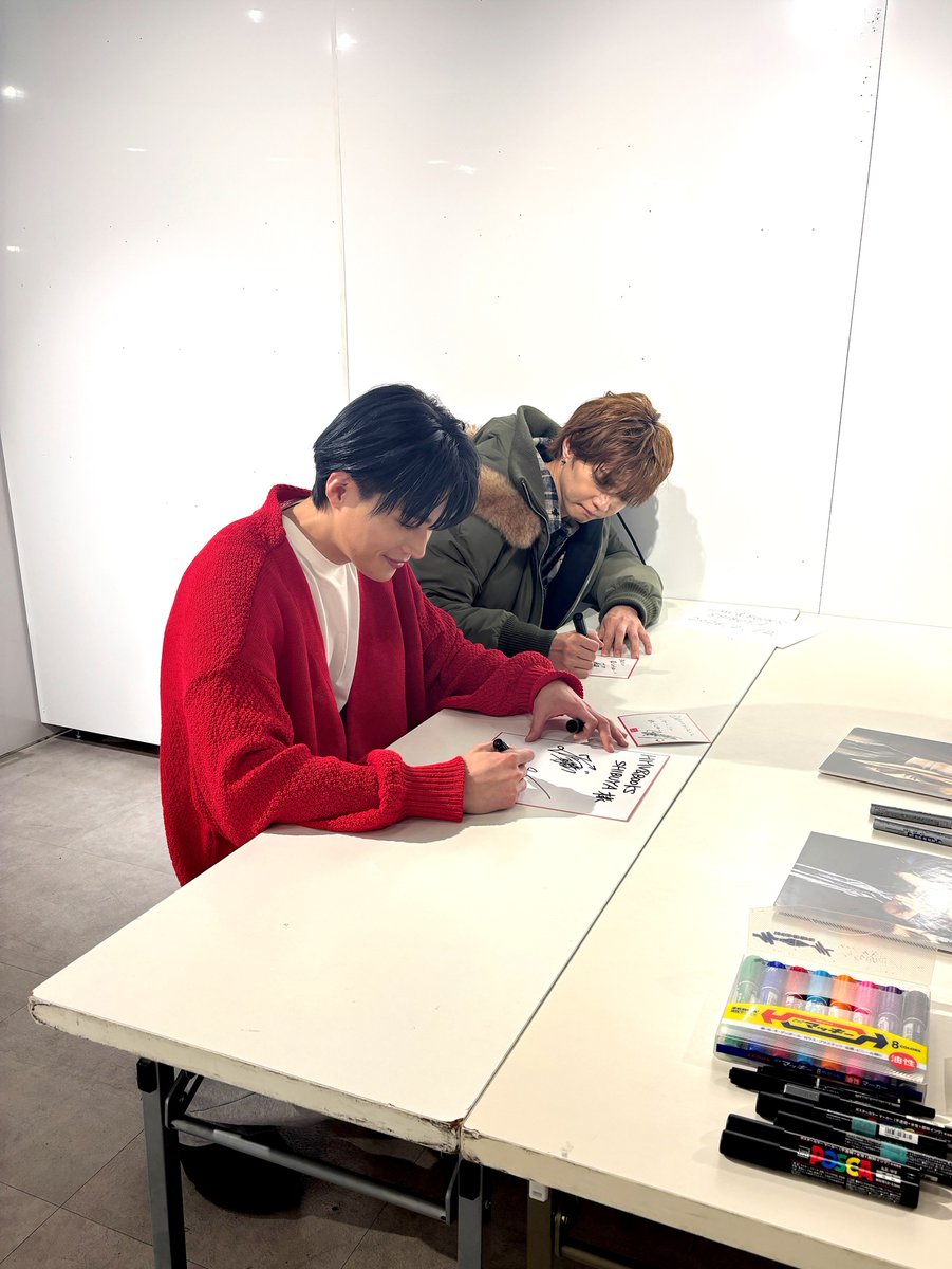 FANTASTICS】 #佐藤大樹 さん& #八木勇征 さんがご来店くださいました