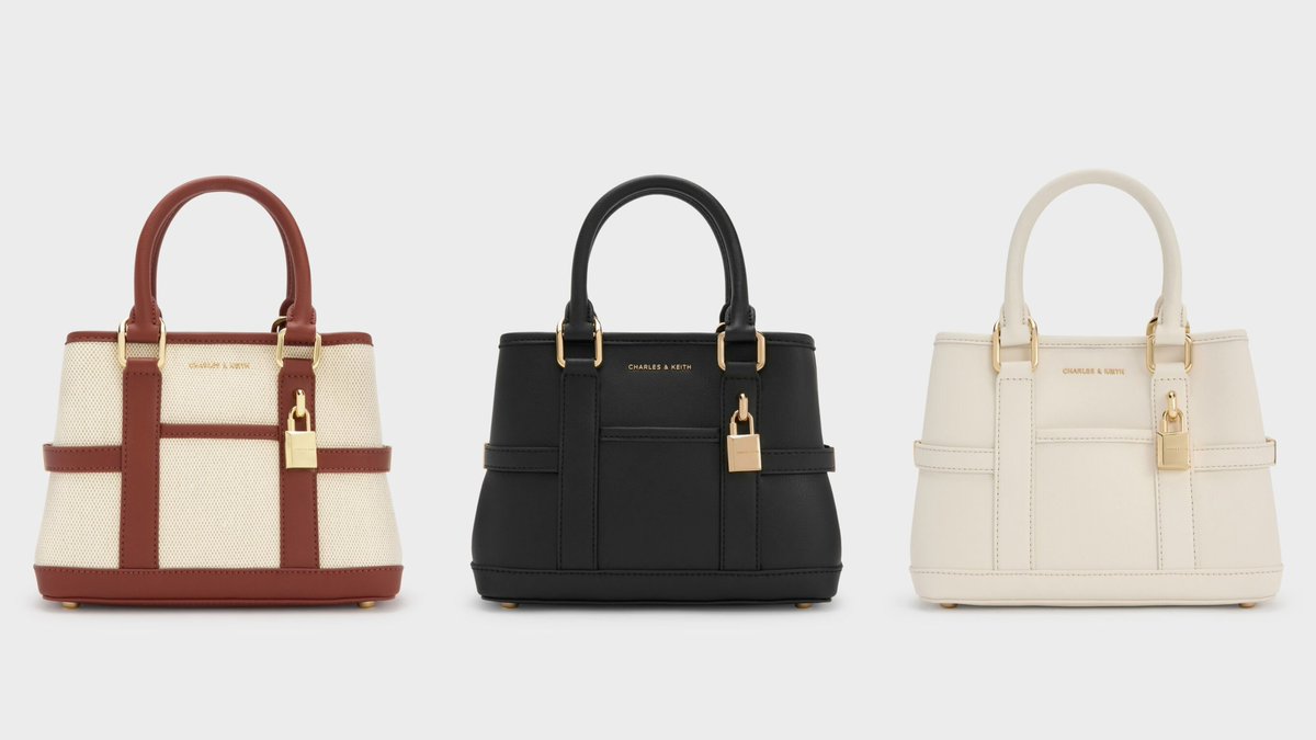 Scottie ミニスコッティー トートバッグ color ▶︎ Brick, Black, Cream