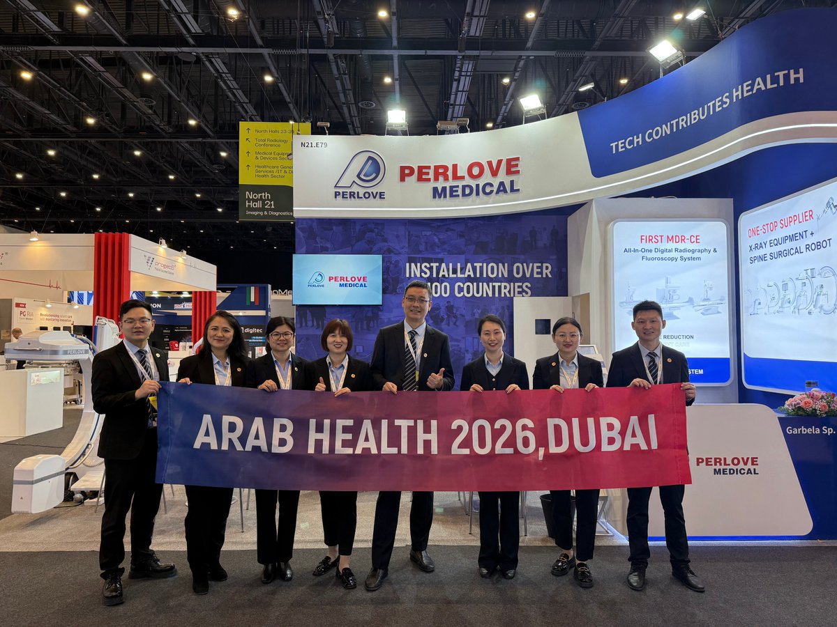PerloveMedical's tweet photo. WHX Dubai 2026 has officially wrapped up!
Thank you to everyone who visited us at Booth N21.E79.
Great connections, great conversations — see you next time!
#WHXDubai2026 #MedicalImaging https://t.co/7k4KmhfL6D