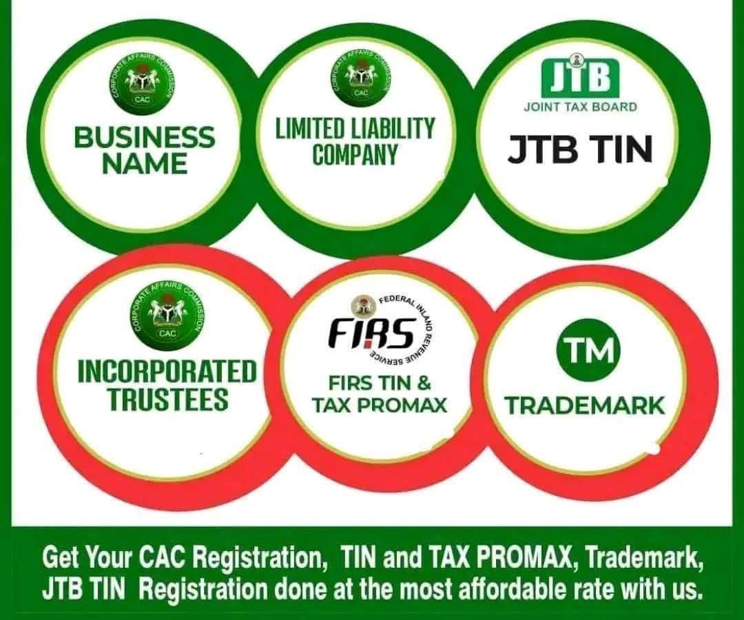 JAdesignsinter's tweet photo. We handle seamless registration for:
✅ Business Names &amp; LLCs
✅ Associations, Churches &amp; NGOs
✅ Organizations &amp; Foundations
✅ Annual Returns Filing
✅ SCUML (EFCC Compliance)
✅ Trademark &amp; Logo Registration
No stress,no confusion we manage it all.
📞Call/WhatsApp: 08137924426 https://t.co/d5cjMYWOTy