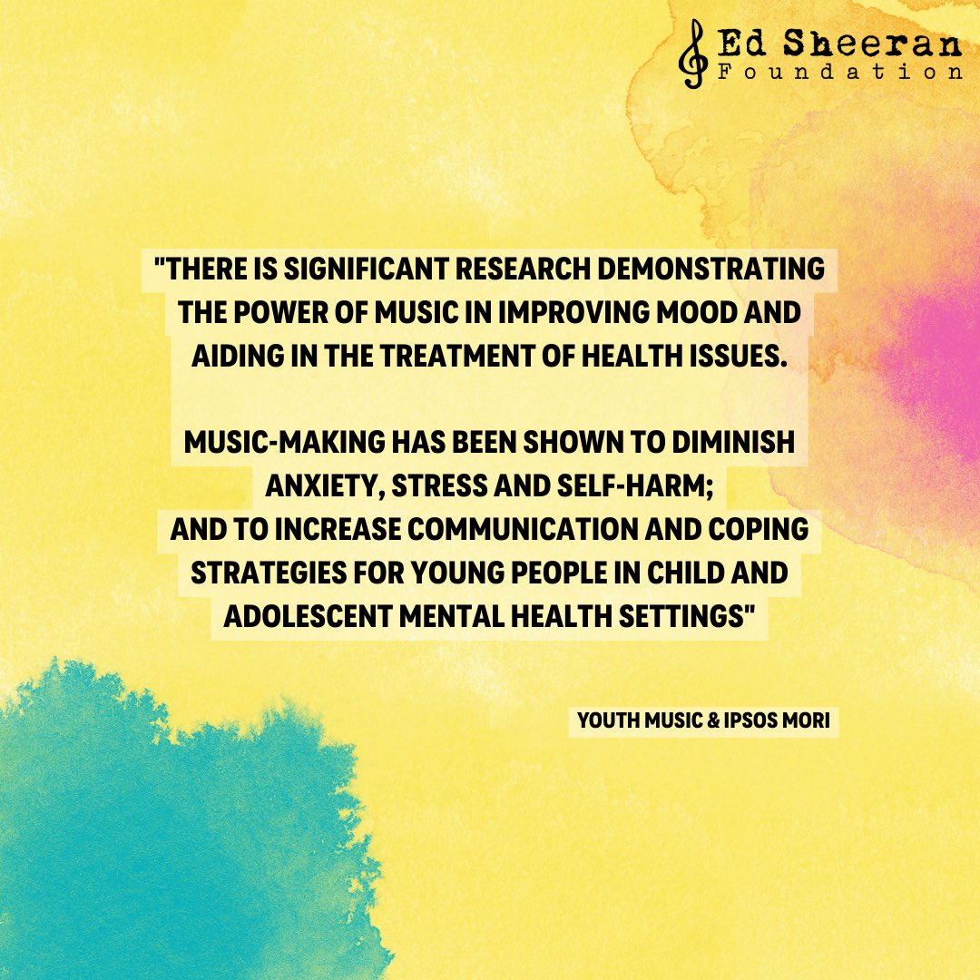 Ed Sheeran Foundation tweet media