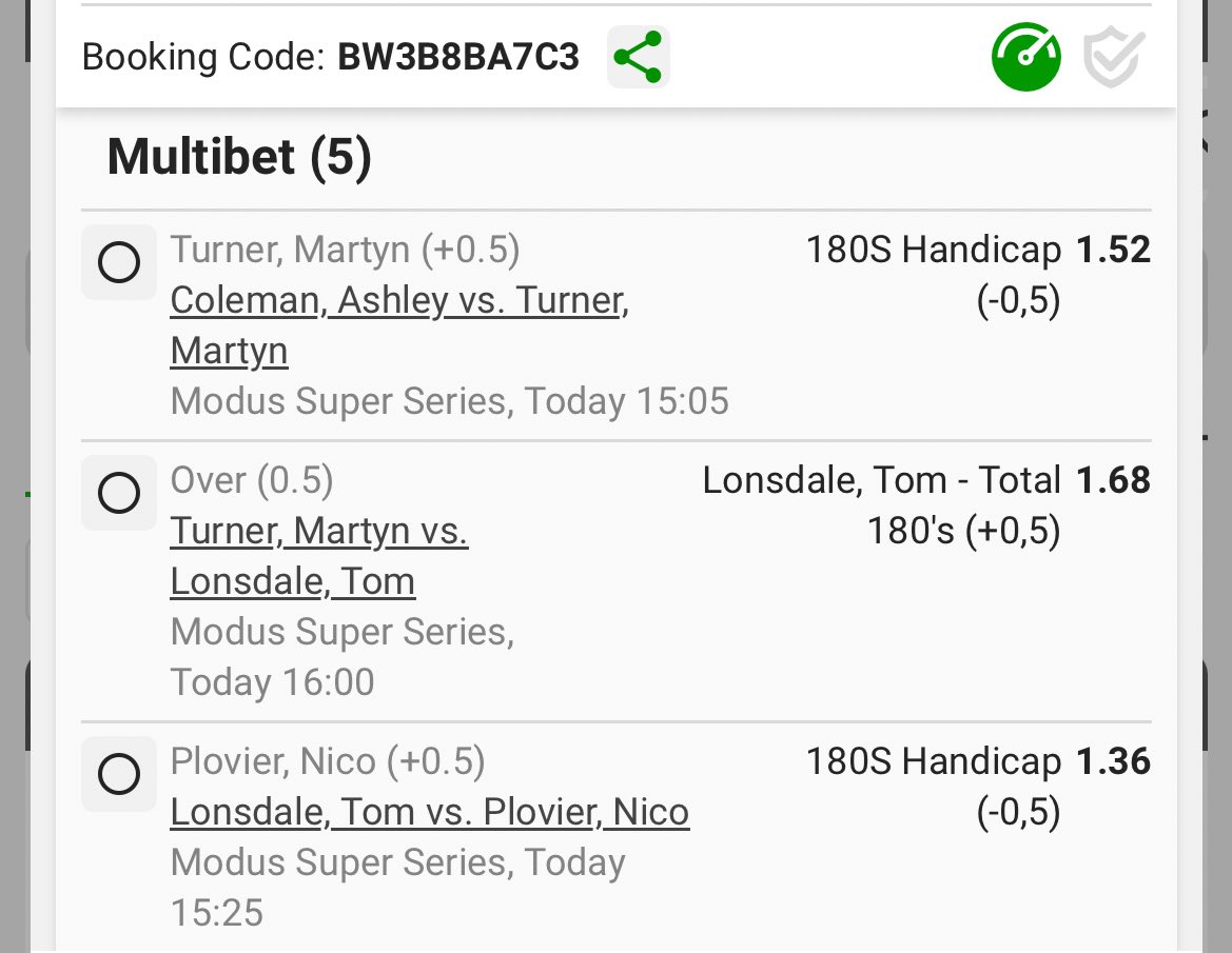 Darts 🎯 

Here is a code: BW3B8BA7C3