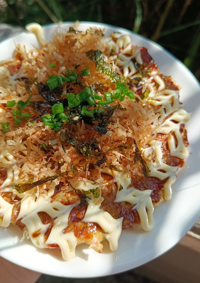 กะหล่ำปลีออกเยอะจนกินไม่ทัน เลยเอามาทำโอโคโนมิยากิ