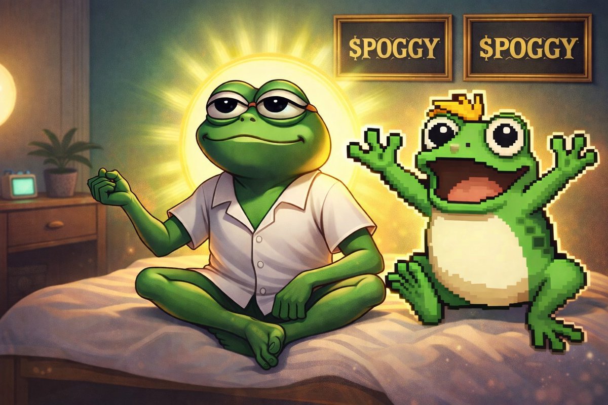 Two $POGGY One energy. 🐸✨

We’re not just watching the moment… we’re living in it.

Strong community ever 🐸 
$POGGY <a href="/poggy_meme/">$Poggy</a>