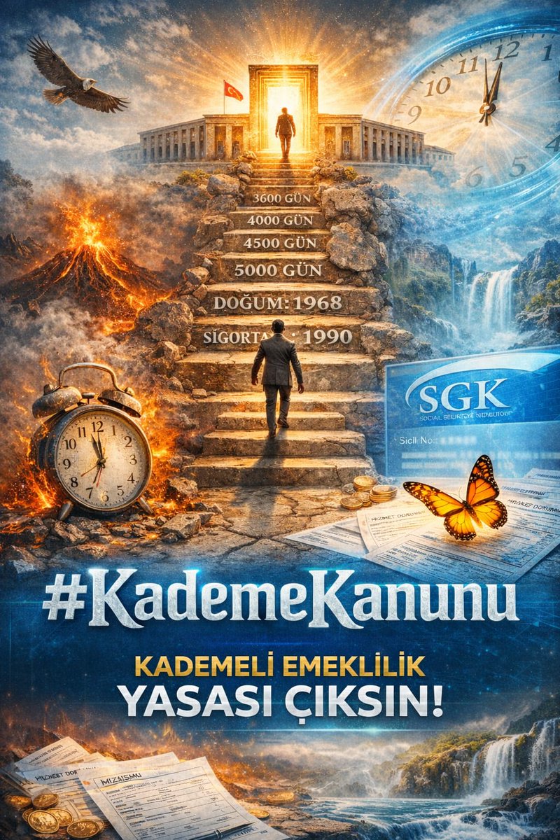 Bir takvim yaprağı, bir insanın ömründen 17 yıl çalmamalı. 8 Eylül ile 9 Eylül arasındaki o devasa uçurumu kapatacak tek rasyonel çözüm; yaş ve prim dengesini koruyan  kademeli geçiş sürecidir.
<a href="/KademeFed/">Kademeli Emeklilik Federasyonu</a>
 #KademeKanunu