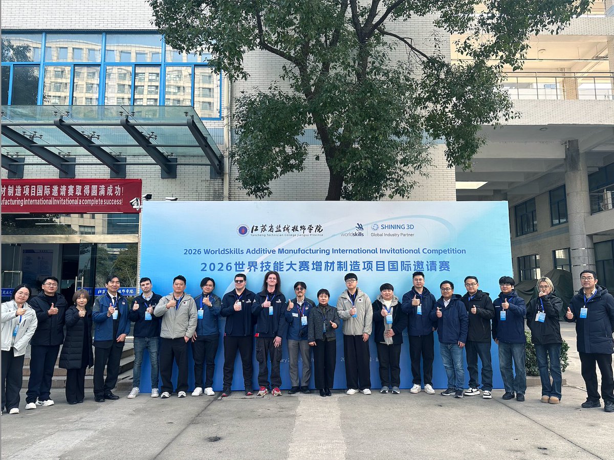 shining3d_Japan's tweet image. グローバルな技能育成を支える3Dデジタル化技術

SHINING 3Dは、2026年WorldSkills Additive Manufacturing International Invitationalを支援し、#WorldSkillsShanghai2026 に向けた技能交流と準備のためのグローバルプラットフォームを構築しました。

#FreeScanCombo および #FreeScanUE