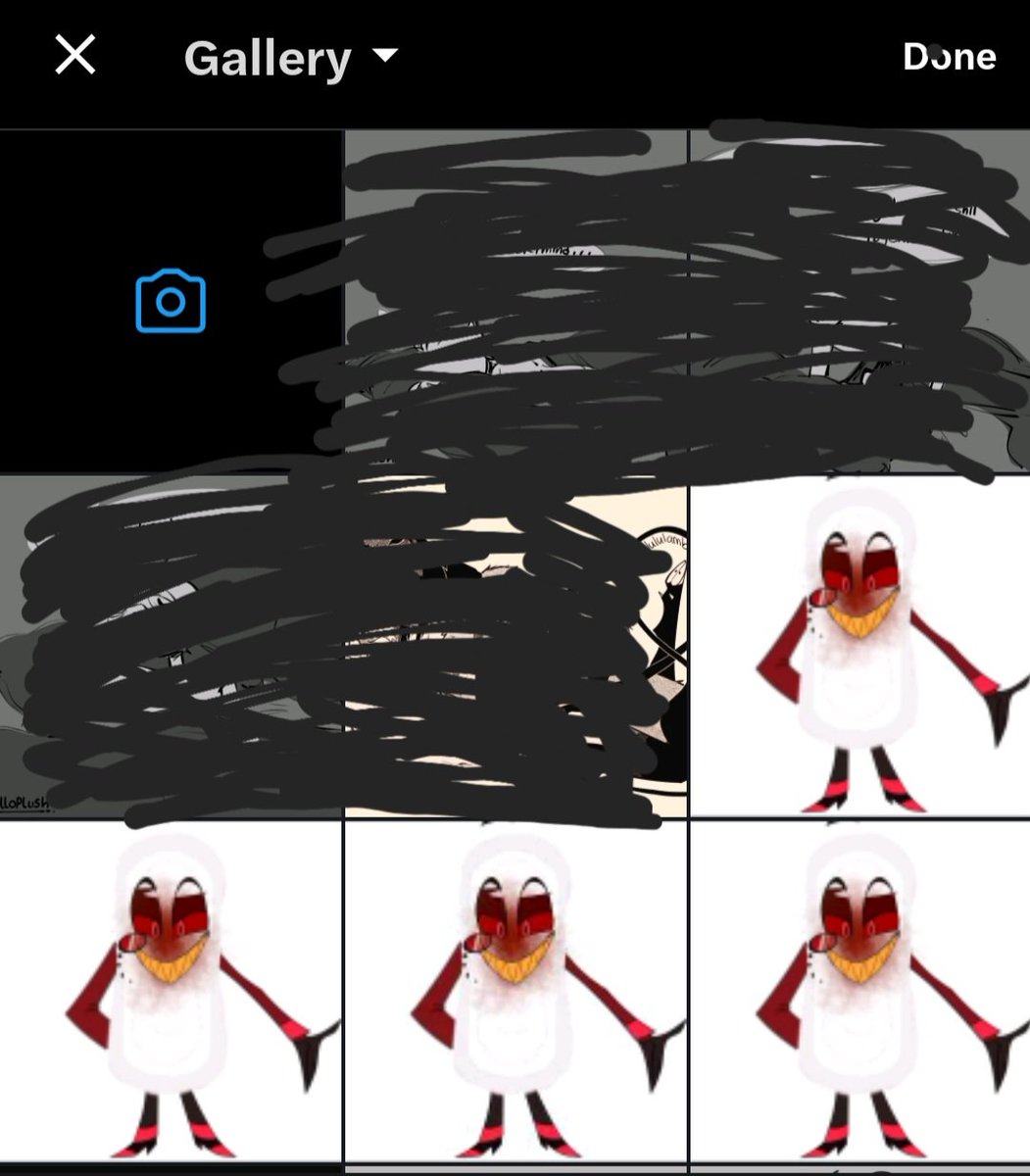 Why did pad alastor take over my gallery im scared
