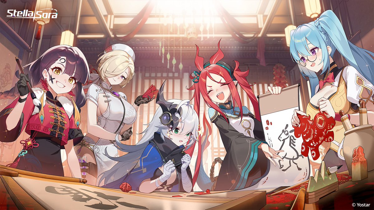 🧨Celebratory Illustration🧨

We received a wonderful illustration from 科学 (<a href="/ls809251250/">科学</a>), perfectly capturing the festive atmosphere in Cangwu, the city of Loongs.
Thank you so much!

May an abundance of blessings find their way to you as well, dear Tyrant! ✨

#StellaSora