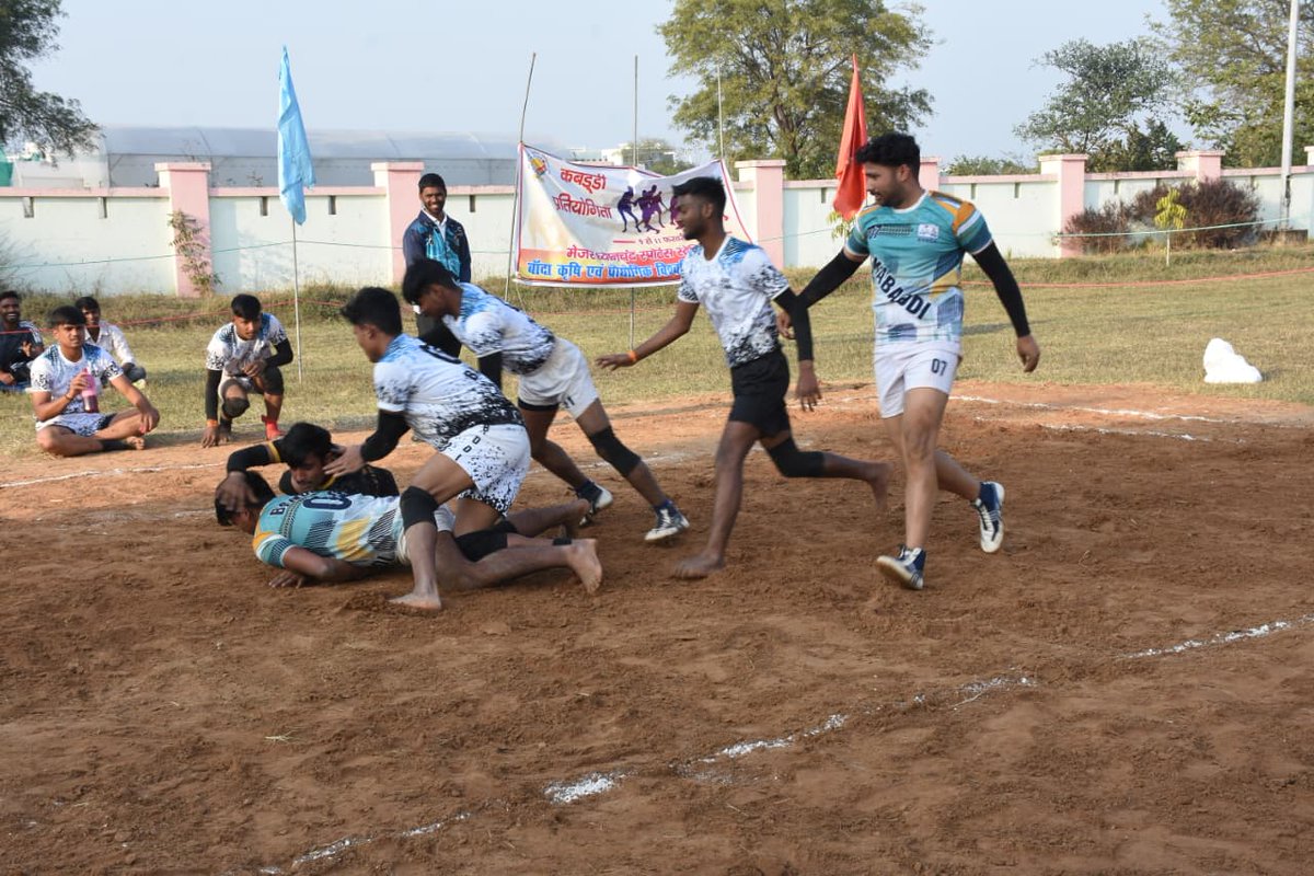 BUAT_BANDA's tweet photo. Inter Collegiate Kabaddi Tournament succesfully organized by University Sports Board, Banda University of Agriculture & Technology, Banda (U.P.). Huge congratulations to the entire team and athelets.
#buatbanda #Sports #University https://t.co/ptTxakemuh
