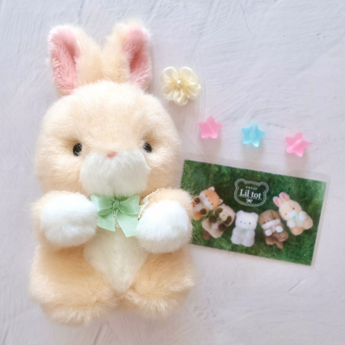 念願のこぐまえりんさん( <a href="/Liltot_koguma/">こぐまえりん / Lil tot</a> )のうさぎさん🐰🎀ほわほわで可愛すぎる…🥹🩷大切にしたいと思います☺️✨とっても可愛いうさぎさんをありがとうございました！！❤️