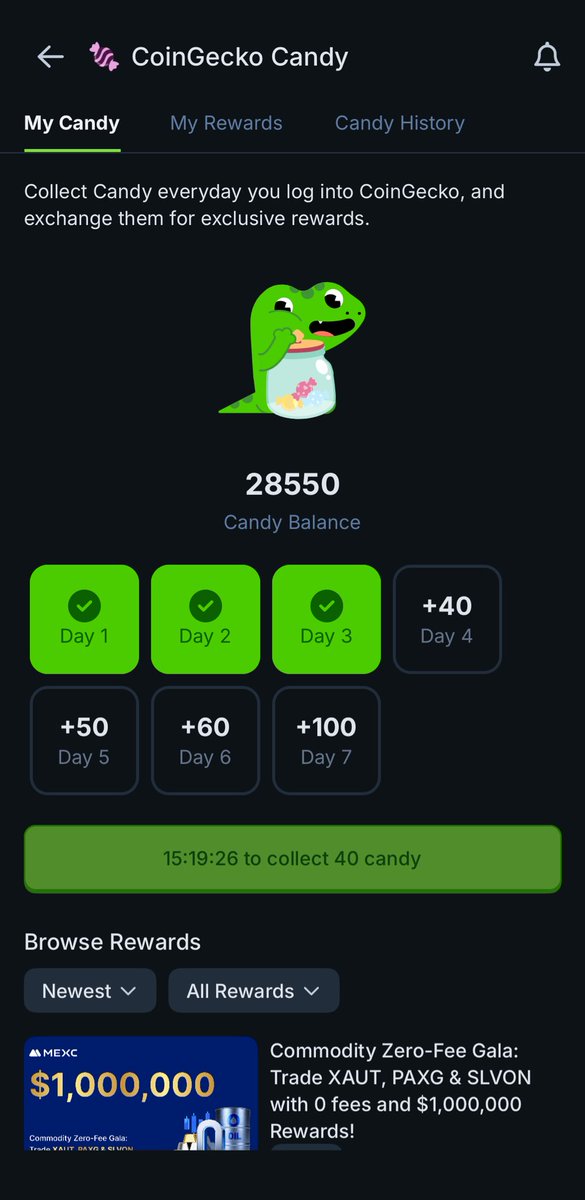 WONDARFARMER's tweet photo. Gm Ct
We have been claiming Gecko and marketcap for years 😂
Some of us are OGs from claiming daily.they need to do something.. we need renewed hope . https://t.co/PfsU97vO7n