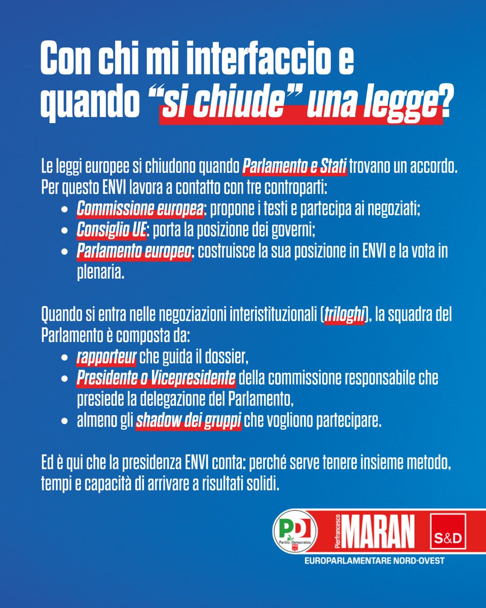 Pierfrancesco Maran MEP tweet media